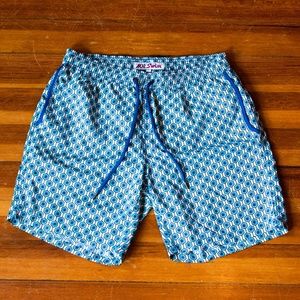 Mr. Swim Patterned Swim Trunks